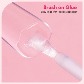 Makartt Brush-On Nail Glue 7ML packaging with instructions