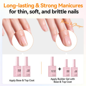 Makartt Builder Nail Gel Kit packaging with product details