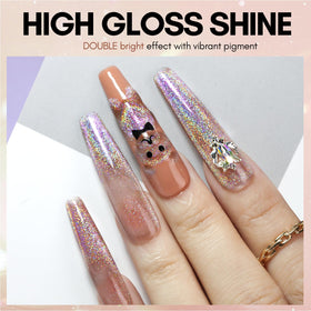 Makartt Cat Eye Gel Nail Polish Bronze Gaze bottle with cap