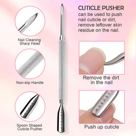 Makartt cuticle pushers in the 3-Pack set