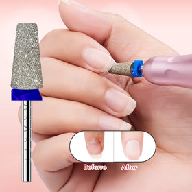 Makartt Electric Nail Drill Bit #150 showing cross teeth design