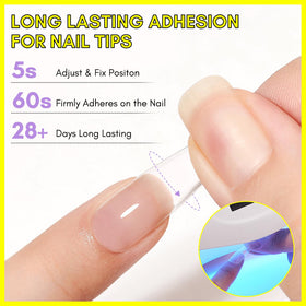 Makartt Gel Nail Glue 15ml with applicator brush