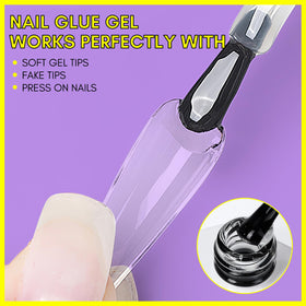 Makartt Gel Nail Glue 3 in 1 packaging side view