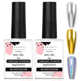 Makartt Gel Top Coat 15ml clear bottle front view