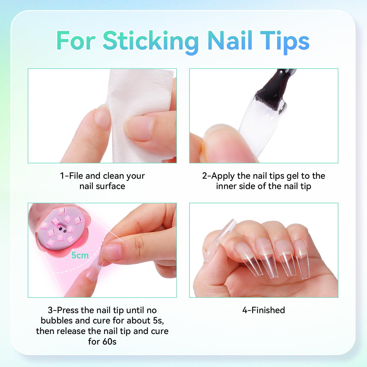 Makartt Gooseneck UV Nail Lamp compact design on a vanity