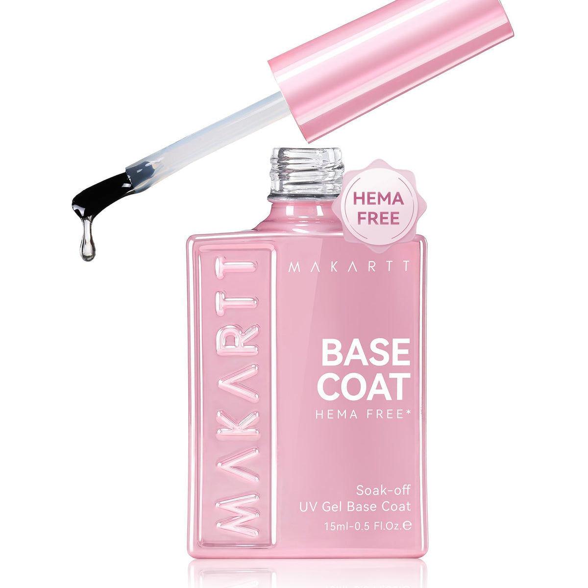 Makartt Hema-Free Gel Base Coat 15ML front view