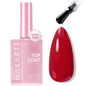 Makartt Hema-Free Gel Top Coat 15ml front view