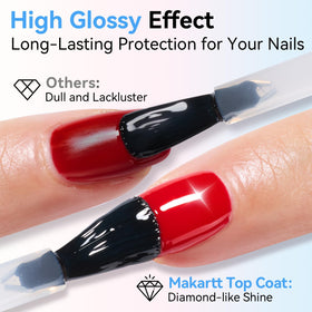 Makartt Hema-Free Gel Top Coat 15ml packaging details