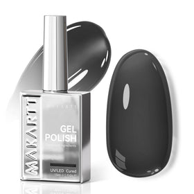 Makartt Jelly Black Gel Nail Polish 15ML front view