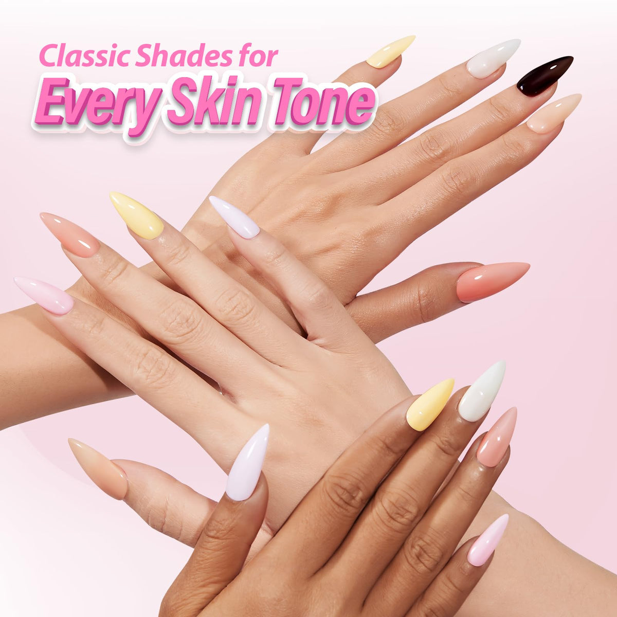 Makartt Milky Pink Gel Nail Polish next to nail art tools