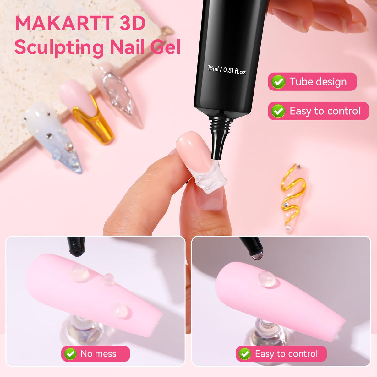 Makartt nail art kit packaging and contents