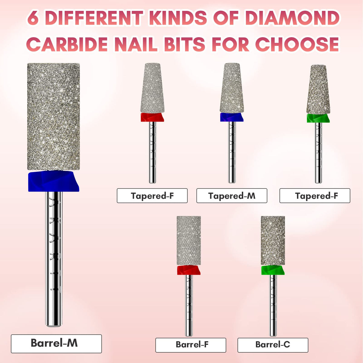 Makartt Nail Drill Bit in a professional salon setting