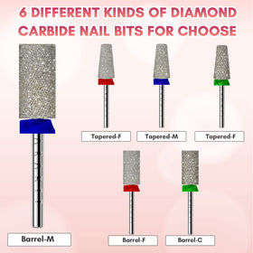 Makartt Nail Drill Bit in a professional salon setting
