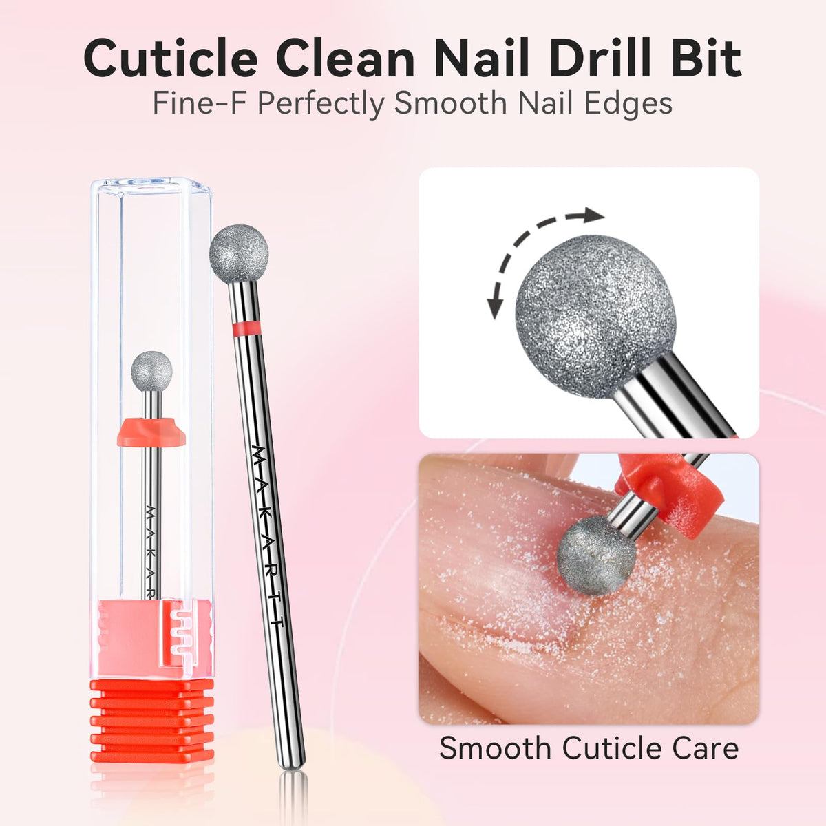 Makartt Nail Drill Bit packaging in a gift bag