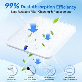 Makartt Nail Dust Collector packaging display