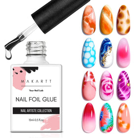 Makartt Nail Foil Glue Transfer Gel 15ML front view