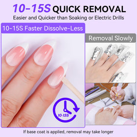 Makartt Nail Glue application process demonstration