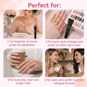 Makartt Press On Nail Glue 10ML packaging