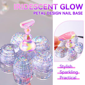 Makartt Press on Nails Stand displaying various nail designs