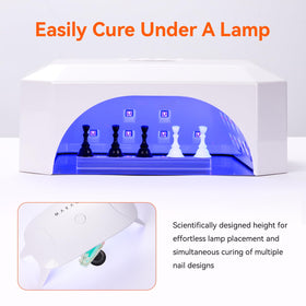 Makartt Press on Nails Stand with magnetic stability feature