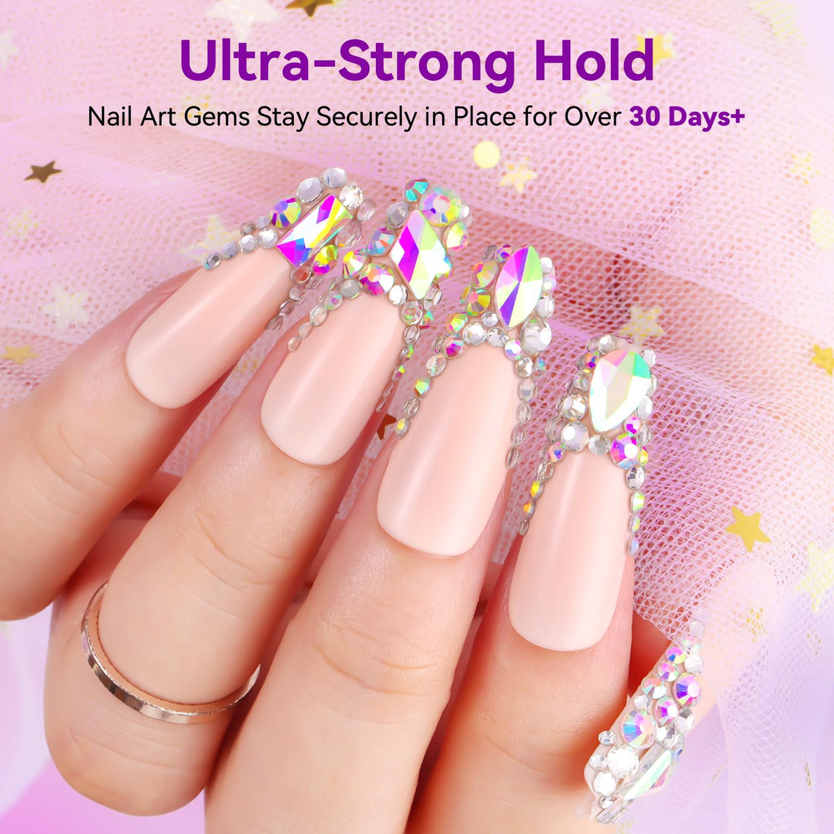 Makartt Rhinestone Glue 12-pack display
