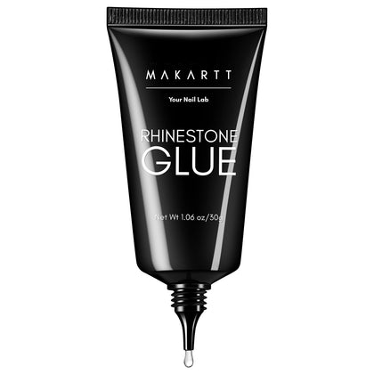 Makartt Rhinestone Glue for Nails 30g tube front view