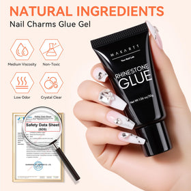 Makartt Rhinestone Glue Gel 30ml tube close-up