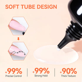 Makartt Rhinestone Glue Gel packaging and contents