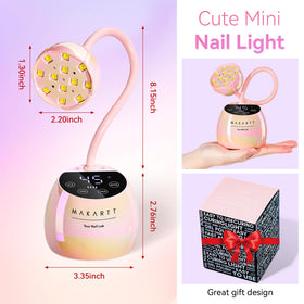 Makartt UV Nail Lamp displayed on a stylish vanity
