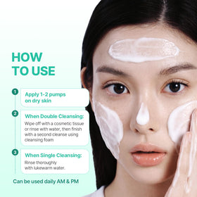 MAKEP:REM Safe Me. Relief Moisture Cleansing Milk ingredients overview