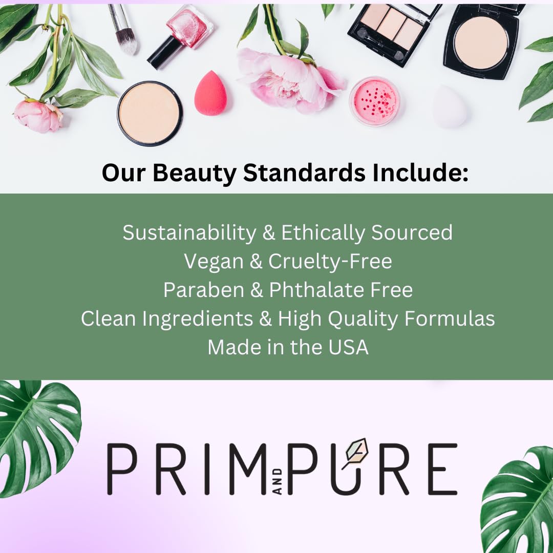 Makeup brush included in the Prim and Pure Kids Makeup Gift Set