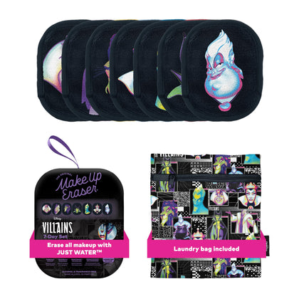 MakeUp Eraser 7-Day Set Disney Villains front view