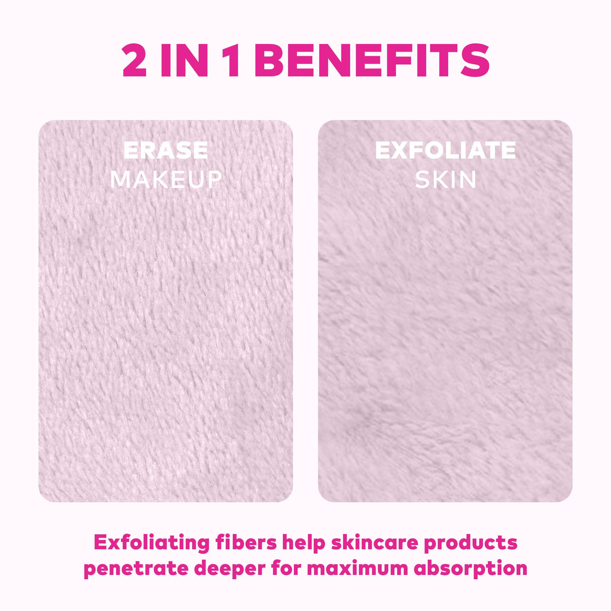 MakeUp Eraser 7-Day Set displayed with skincare products