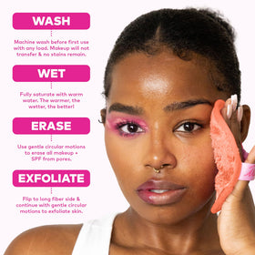 MakeUp Eraser 7-Day Set displayed with skincare products
