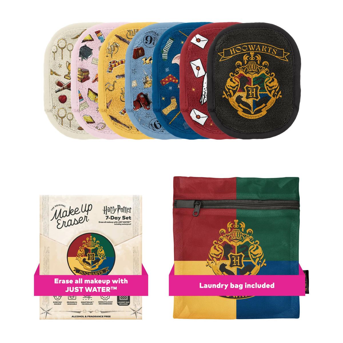 MakeUp Eraser 7-Day Set Harry Potter Edition front view