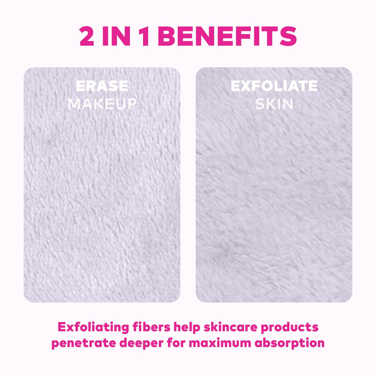 MakeUp Eraser 7-Day Set laid out with all seven cloths