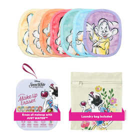 MakeUp Eraser 7-Day Set Snow White front view with seven cloths