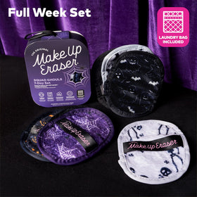 MakeUp Eraser 7-Day Set with various makeup products
