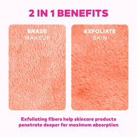 MakeUp Eraser cloth being used to remove makeup