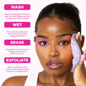 MakeUp Eraser cloths showing their soft texture and quality