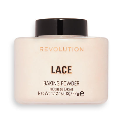 Makeup Revolution Loose Baking Powder Lace front view packaging
