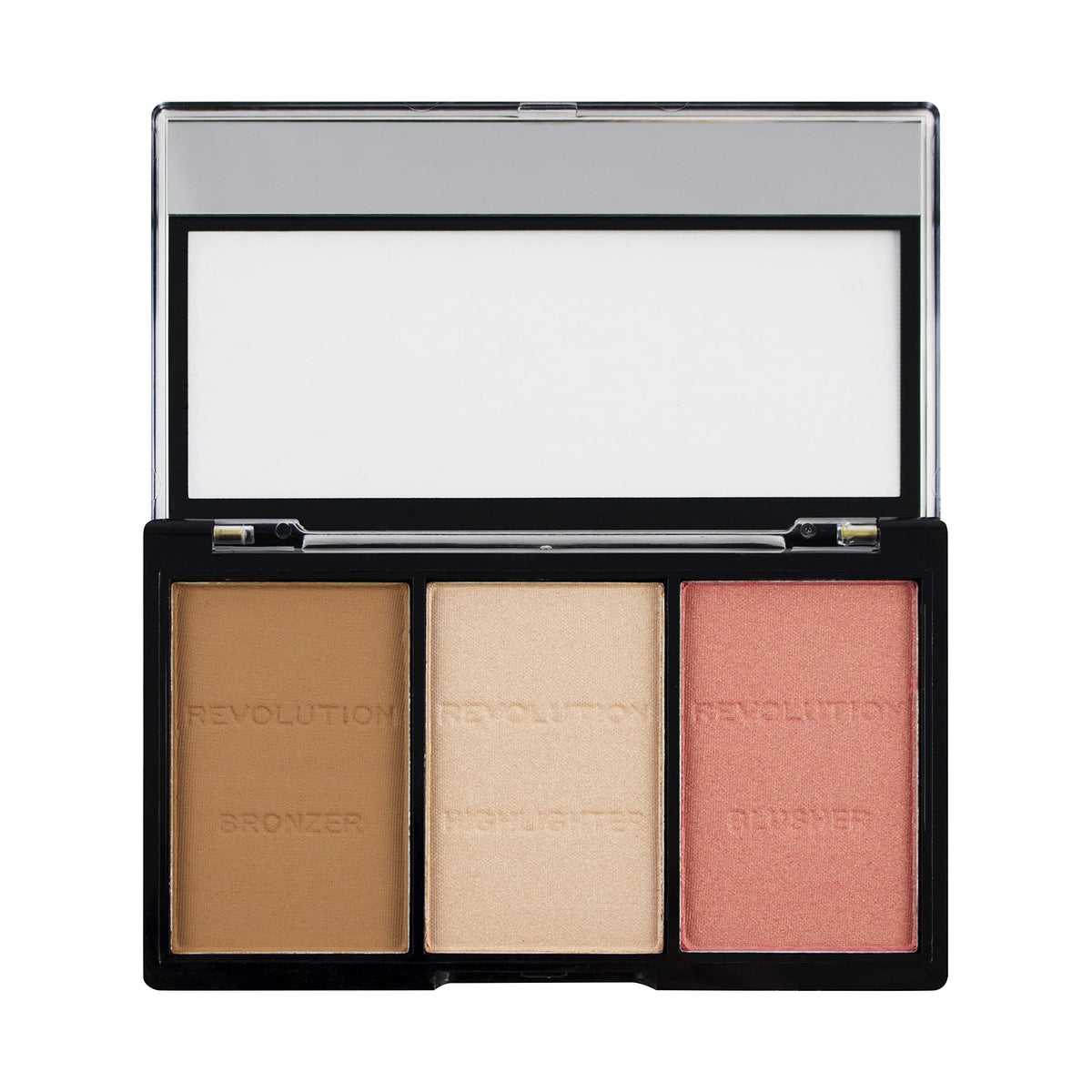 Makeup Revolution Ultra Sculpt & Contour Kit open showing powders