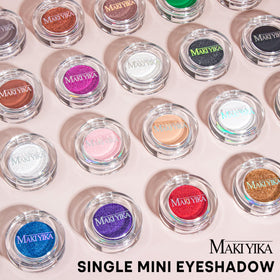 MAKI YIKA Dark Purple Creme Eyeshadow open view