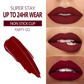 MAKI YIKA liquid lipstick swatches on skin