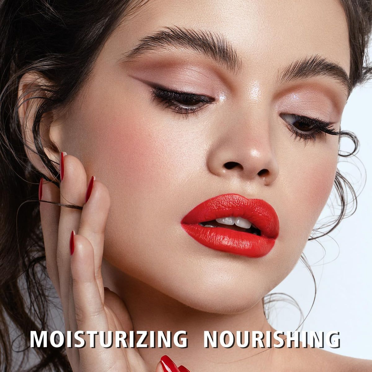 MAKI YIKA Moisture Lipstick set on a vanity