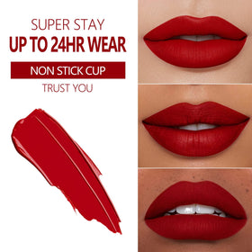 MAKI YIKA pink matte liquid lipstick tube close-up