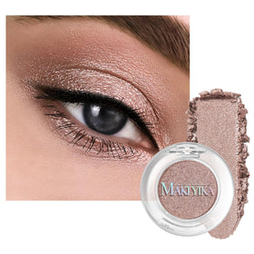 MAKI YIKA Taupe Creme Eyeshadow single shimmer bronze front view