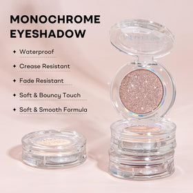 MAKI YIKA Taupe Creme Eyeshadow swatch on skin