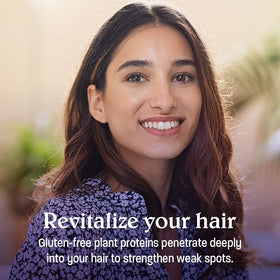 Malibu C Miracle Repair Hair Reconstructor side view showing texture