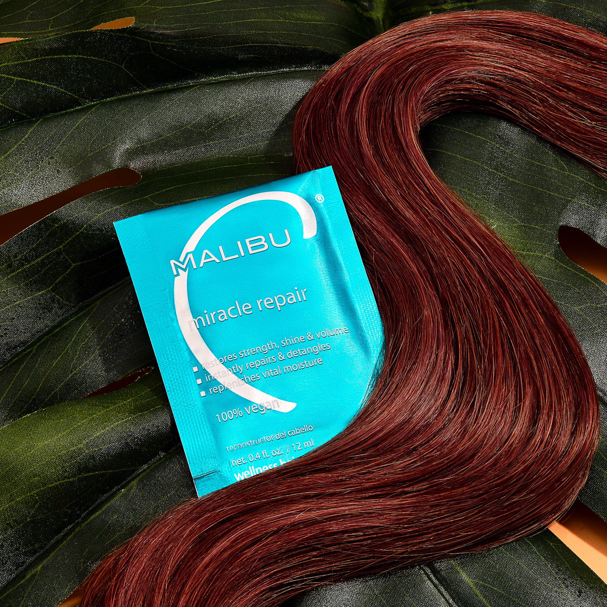 Malibu C Miracle Repair Hair Reconstructor with other hair care products